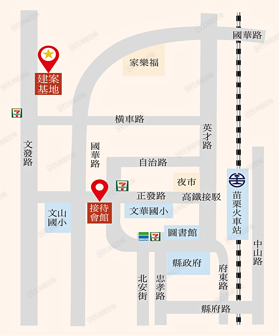 尊爵七期交通圖