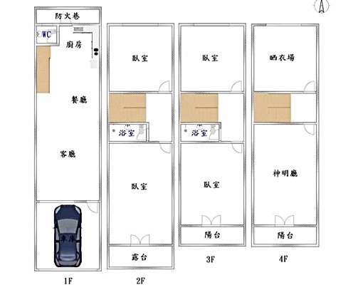 ❤️屋主自租免仲介費👩🏫梧棲海聲華德福文雅街美別墅出租 - Image 6