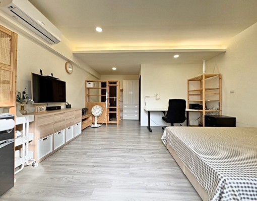 近捷運站👑大坪數💗陽台獨洗曬木質感溫馨裝潢類一房一廳 - Image 6