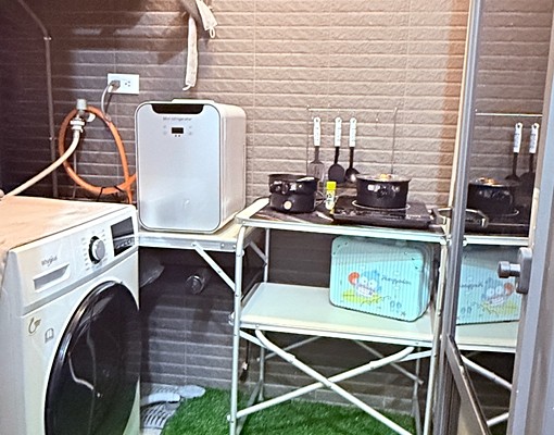 🌿【竹南設計套房｜陽台露營廚房x毛孩友善居所】 - Image 8