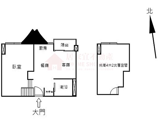 獨家專租|宏普有逸天。挑高4米2溫馨兩房 - Image 16
