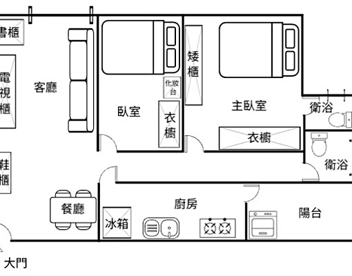高雄高工輕軌新成屋時尚二房+車位ABE001~27 - Image 15