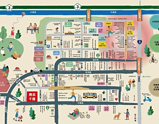 自租@大溪中華路@全新交屋@景觀2房2衛+機車位@無附汽車位 - Image 21