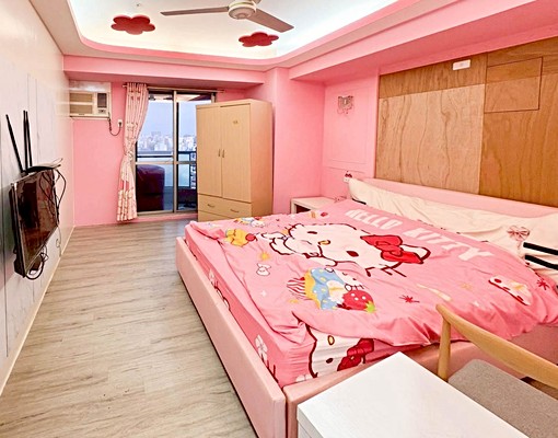 🏠家築~(租)愛上市中心高樓景觀採光粉紅套房(可租補) - Image 1