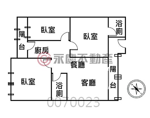 可租補入戶籍管理室內近35坪近軟體園區電梯大三房~租屋最謹慎 - Image 12