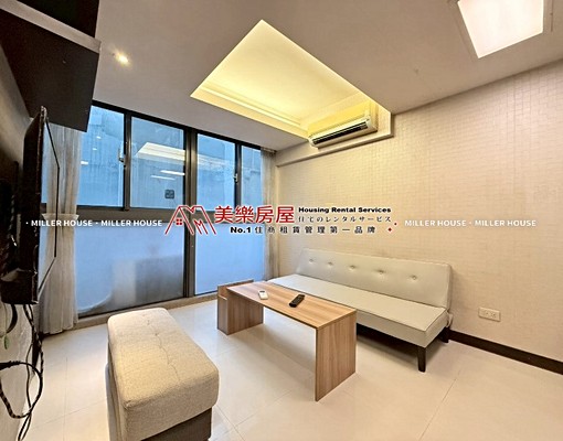 美樂*大橋頭/民權西路*挑高可站一房*全天管理*有陽台家具齊 - Image 4
