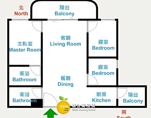 🍊中都美術熱河商圈美森園空屋3房附平車 - Image 2