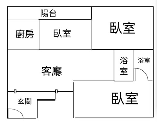 河堤/明誠商圈翻新三房二衛華廈出租 - Image 14