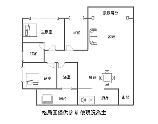 (租)水岸豐閣水岸景觀木質調裝潢可租補 - Image 15