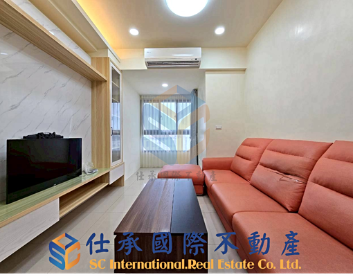 【01A82,兩房景觀,全配家具,含平車位,可租補】 - Image 2