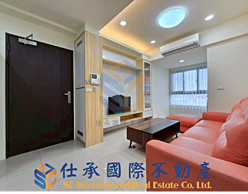 【01A82,兩房景觀,全配家具,含平車位,可租補】 - Image 1