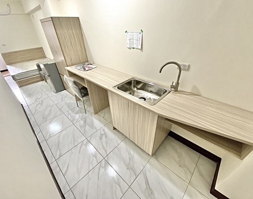 可貓貓小資電梯套房💖流理臺💖衛浴開窗獨洗曬🌟騎樓機車位 - Image 1