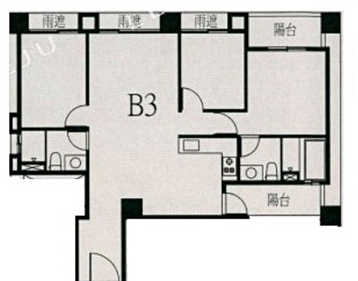 【力璞晴】近扶輪公園🌳前後陽台三房車|衛浴開窗通風好 - Image 14