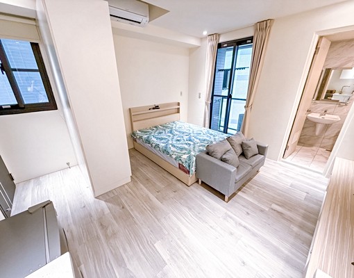 可租補😍整棟新蓋類一房一廳系統裝潢大空間🏠陽台獨洗☀美村 - Image 5