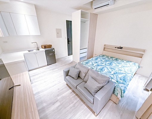 可租補😍整棟新蓋類一房一廳系統裝潢大空間🏠陽台獨洗☀美村 - Image 6