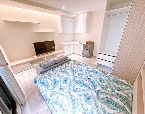 可租補😍整棟新蓋類一房一廳系統裝潢大空間🏠陽台獨洗☀美村 - Image 7