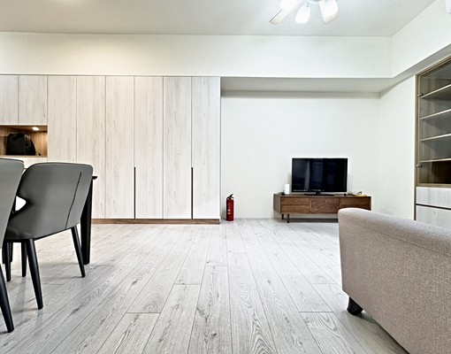 輕奢系統櫃裝潢👑🉑租補/戶籍🔥家具齊全✨B1平車 - Image 9