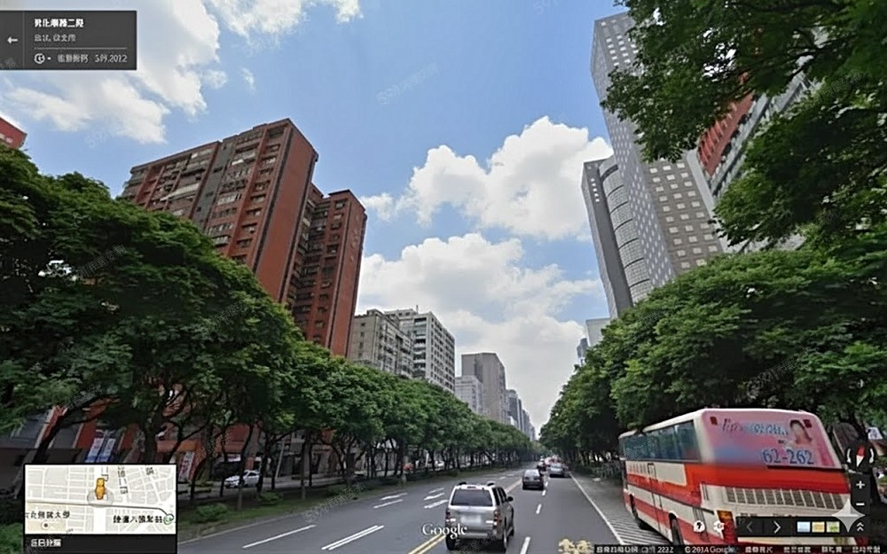 敦南林蔭大道第一排