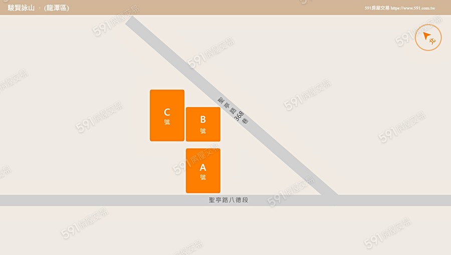 駿賢詠山平面圖