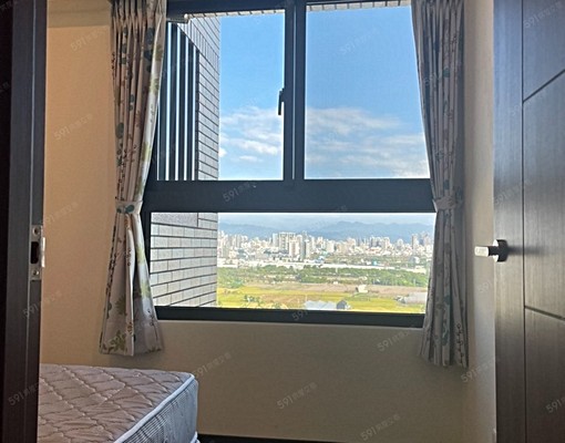 嶺東彩虹眷村旁/新社區二房平車/二張雙人床家具齊全採光良好 - 591租屋網 - Image 8