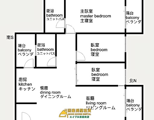 固豪👍文化中心新都廳歐風三房平車 - Image 3