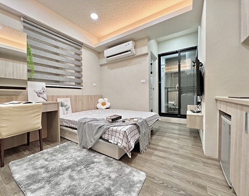 💡水湳電梯套房💡可租補質感系統收納式掀床💡衛浴開窗獨洗 - 591租屋網 - Image 1