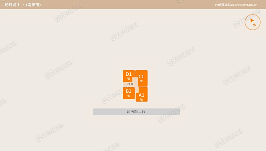 勤虹時上平面圖