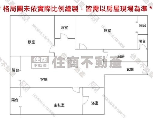(租)荷蘭海韻大空間三房 - Image 12