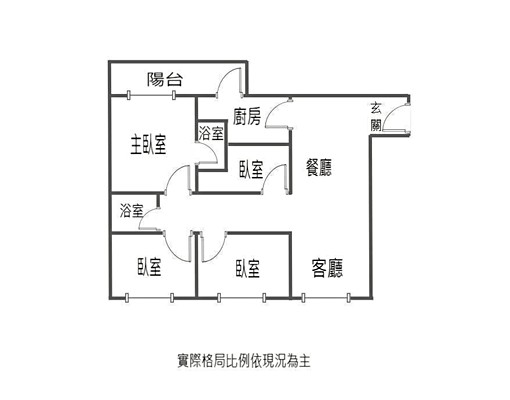可租補/台電/長安街面寬方正採光4房電梯華廈 - Image 1