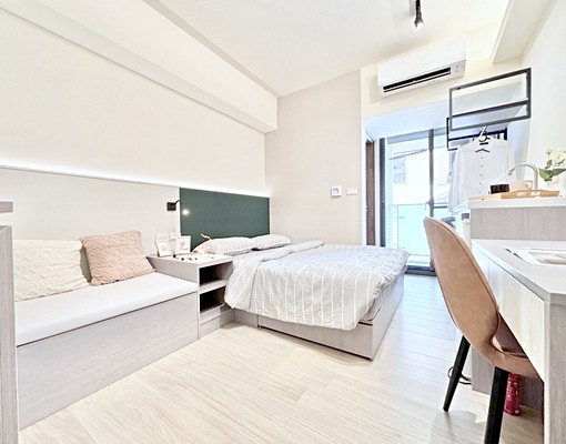 逢甲可租補整棟超新陽台獨洗曬流理台子母車室內機車位 - Image 2