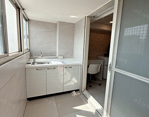 忠明大全聯大套房❤小廚房❤電梯管理員❤陽台獨洗曬❤室內機車 - Image 11