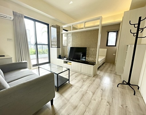 可雙租補💰漂亮露台☀️陽台獨洗曬👍近美術館/南屯路/五權 - Image 2