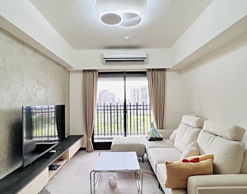 🔆無限綠景🔆近高鐵雙衛浴開窗全室裝潢B1電車一卡皮箱入住 - Image 2