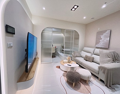 公園精品宅丨稀有70吋電視奶油風精裝全配2房平車 - 591租屋網 - Image 4