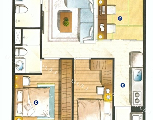 國家強棒-高樓層採光佳可租補可入籍平車美二房 - Image 9