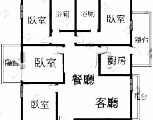 公園廣場大4房高樓景觀戶可租補! - Image 2