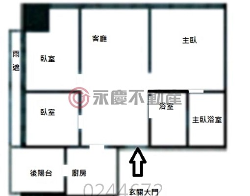 海洋都心二期裝潢三房平車出租 - Image 2