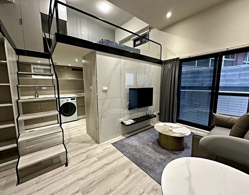 全新精裝樓中樓|走路到逢甲夜市|可租補|室內機車位❤️ - Image 1