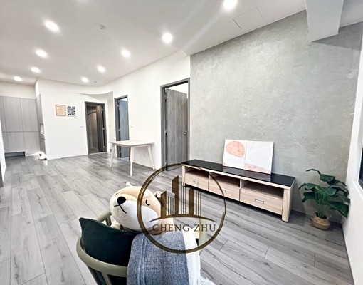 北屯崇德薈💎精裝邊間三房💎雙衛浴含平車💎機車位租補戶籍 - Image 1