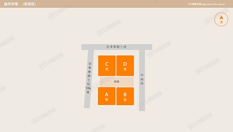 雄邦序曜平面圖