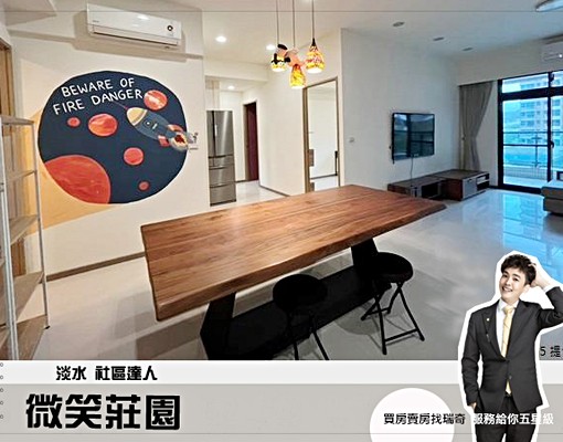 【微笑莊園】採光通風雙陽台︱3房+車位︱租金含管 - Image 1