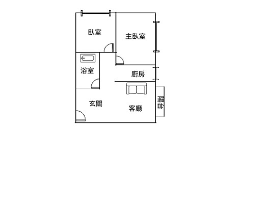 民生香榭大2房景觀宅-可寵可租補🍎含管車位-誠可議 - Image 15