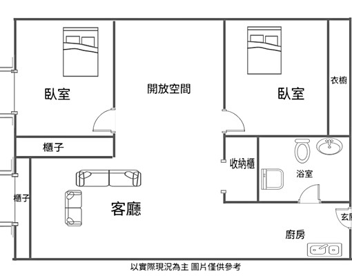 國華街🤩美食文創2房🏆有家具含管可寵 - Image 14