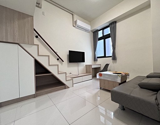 💕樂業路商圈🔥全新電梯1房1廳樓中樓🔥機車位可租補💕 - Image 2