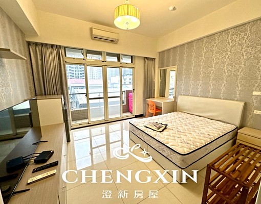 園區旁✨電梯採光大套房獨立陽台洗衣機、台電計費、可另租汽車位 - Image 1