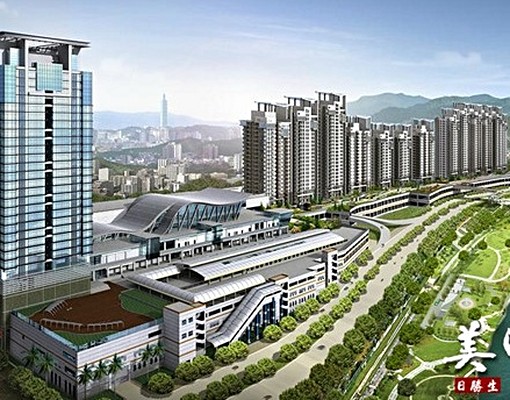 美河市B棟(樓下即商場和捷運站)超高層面河景邊間三房戶 - Image 8