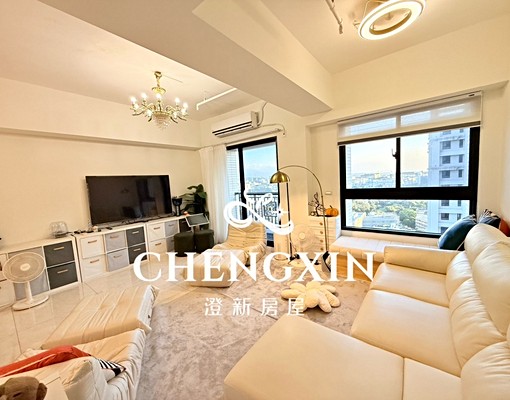 園區旁🔥電梯大樓屋齡新✨高樓層視野戶🏙️可報稅可雙車位✨ - Image 1