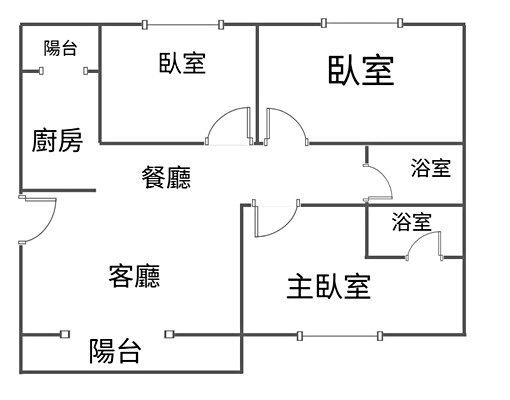 建工商圈｜採光佳大三房出租・含管理費 - Image 15