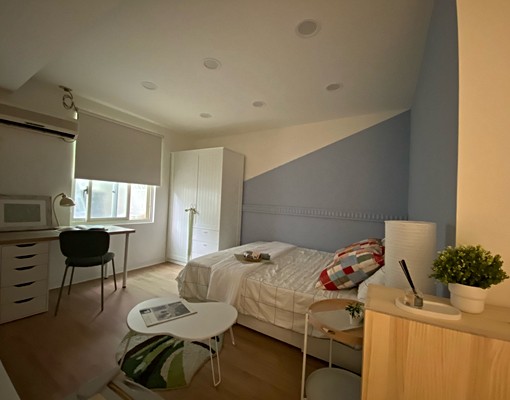 可租補近環球購物中心民享街日式北歐風採光套房 - Image 3