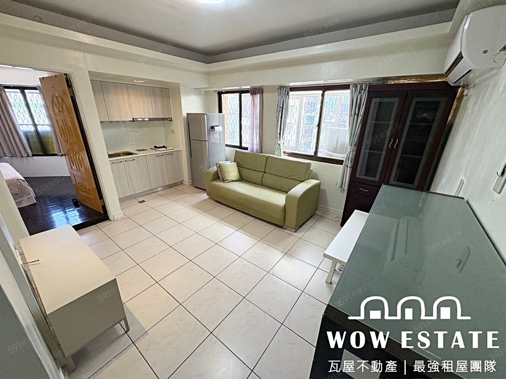 雙租補★電梯管理員★一房一廳★台水電★可寵可貓可狗★黃金地段 - Image 1